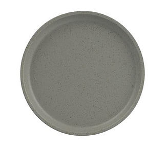 Luzerne Dune Stackable Round Plate Ash 200mm 6/Pkt