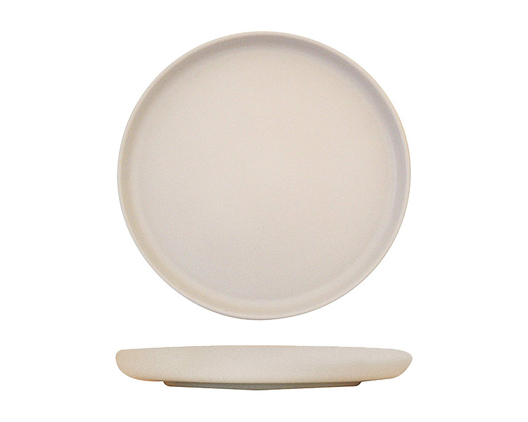 Eclipse Uno Cream Round Plate 280mm 6/Ctn