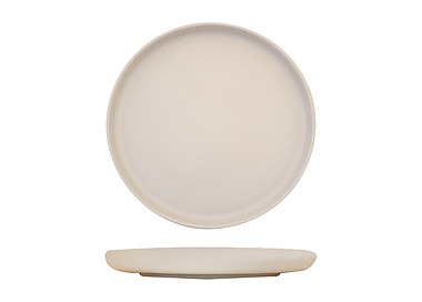 Eclipse Uno Cream Round Plate 280mm 6/Ctn