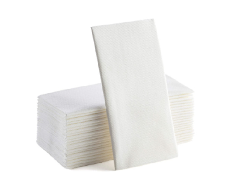 Tork Linstyle Dinner Napkin GT White 600/Ctn