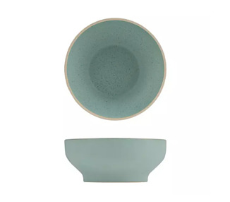 Luzerne Mod Round Bowl Frosted Blue 160mm 6/Pkt