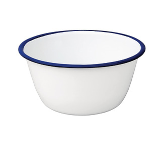 Enamel Pudding Bowl 155mm 6/Pkt