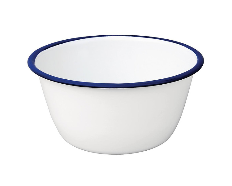 Enamel Pudding Bowl 155mm 6/Pkt