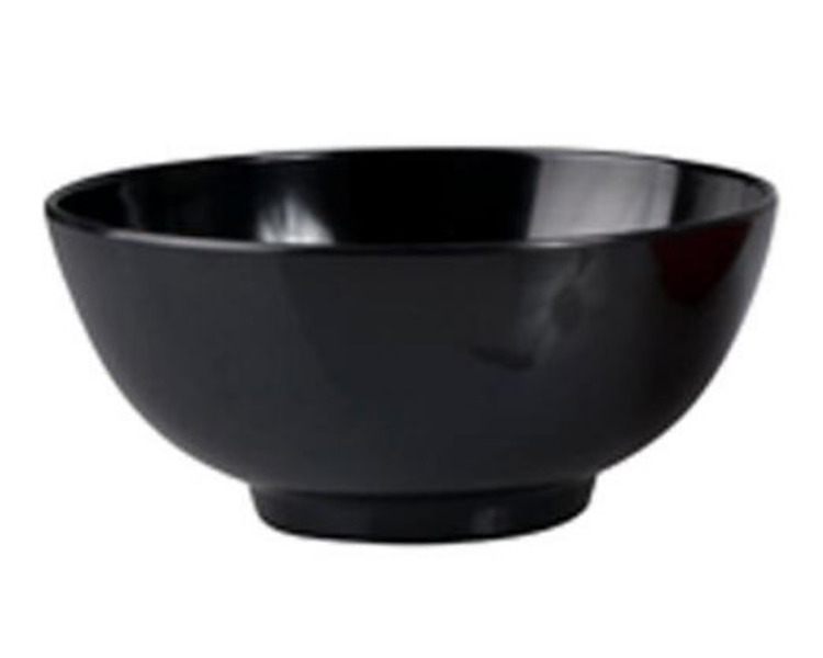 Black Melamine Noodle Bowl 110mm 12/Pkt