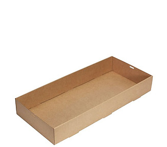 Catering Box Kraft Large 558 x 252 x 80mm 50/Ctn