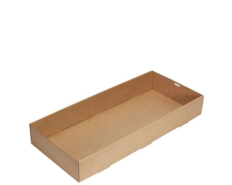 Catering Box Kraft Large 558 x 252 x 80mm 50/Ctn