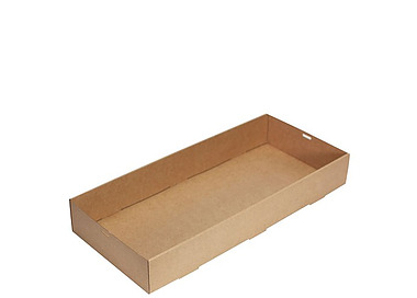 Catering Box Kraft Large 558 x 252 x 80mm 50/Ctn