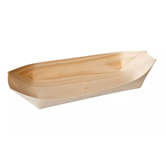 Wooden Boat 60 x 45mm 50/Pkt