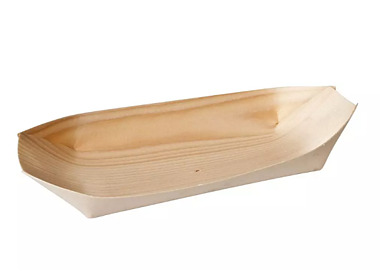 Wooden Boat 60 x 45mm 50/Pkt