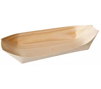 Wooden Boat 150 x 80mm 50/Pkt