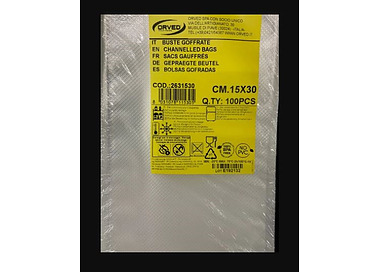 Orved Vacuum Bag 150 x 300mm 100/Pkt