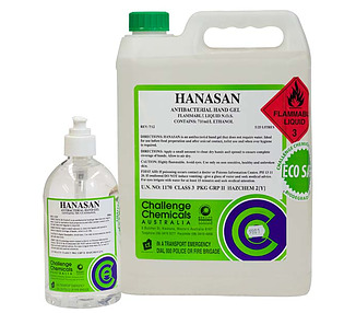 Hanasan Antibacterial Hand Sanitiser Gel 15L