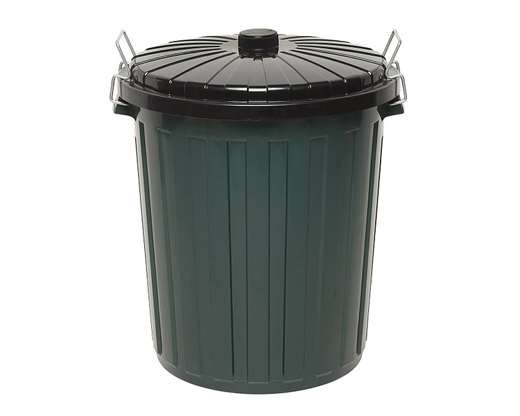 Green Garbage Bin 55L