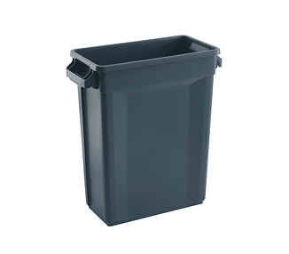 Slim Jim Rectangular Bin Grey 60L