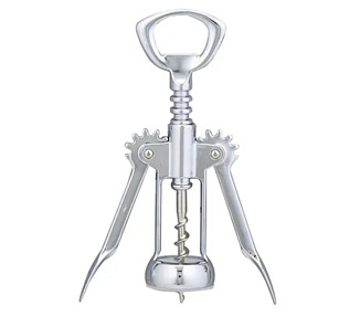 Chrome Winged Corkscrew