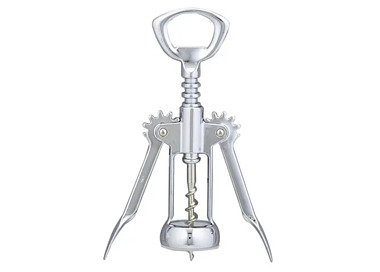 Chrome Winged Corkscrew