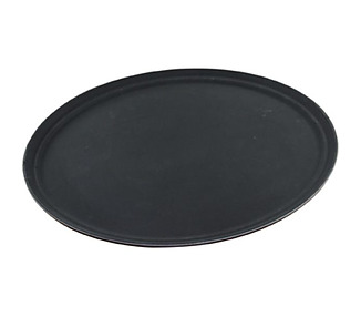 Black Oval Fibreglass Drinks Tray 680mm