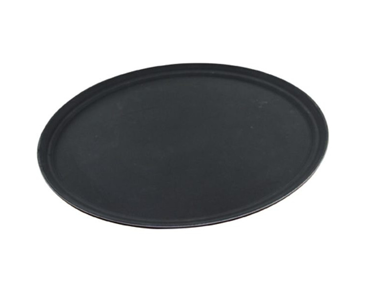 Black Oval Fibreglass Drinks Tray 680mm