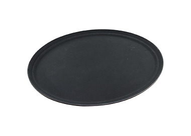 Black Oval Fibreglass Drinks Tray 680mm