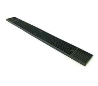 Black Rubber Bar Runner 620 x 80mm