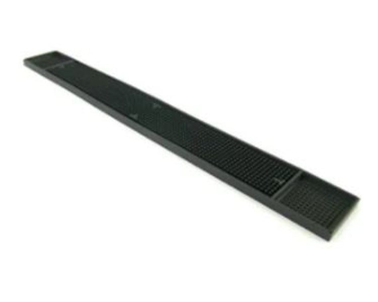 Black Rubber Bar Runner 620 x 80mm