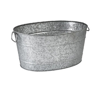 Galvanised Beverage Tub 460 x 355 x 220mm