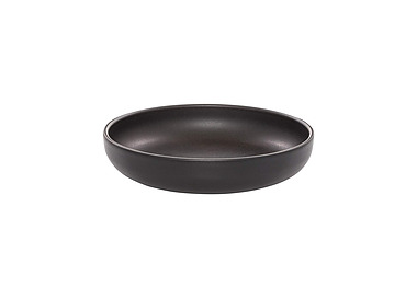 Eclipse Uno Black Round Bowl 220mm 6/Ctn