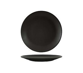 Zuma Charcoal Coupe Plate 230mm 6/Pkt