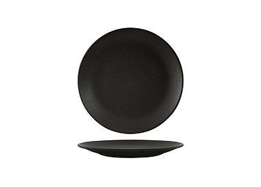 Zuma Charcoal Coupe Plate 230mm 6/Pkt