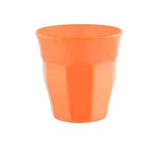 Tangerine Melamine Tumbler 300ml 6/Pkt