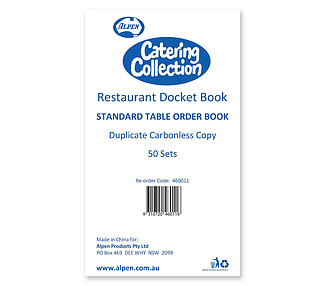 Duplicate Docket Book 50 Pages 10/Pkt