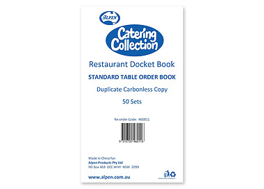 Duplicate Docket Book 50 Pages 10/Pkt