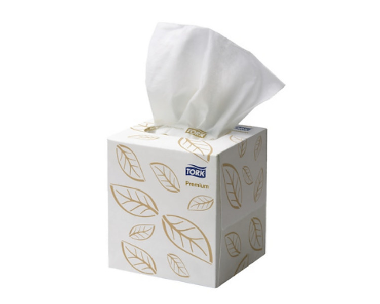 Kleenex Facial Tissue Cube 2ply 90 Sheet 24/Ctn