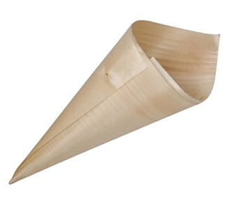 Wooden Cone 170 x 60mm 50/Pkt