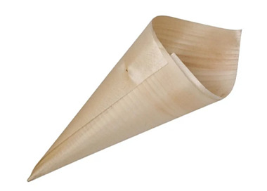 Wooden Cone 170 x 60mm 50/Pkt