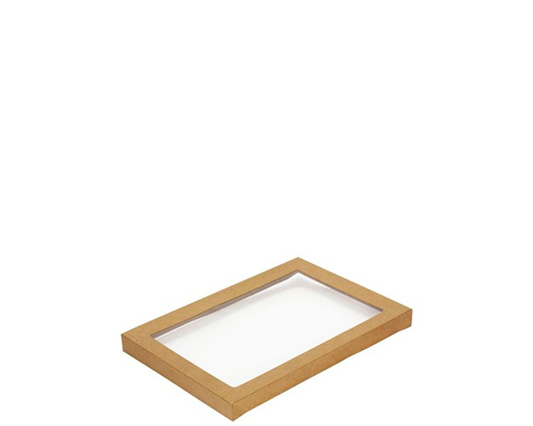 Catering Box Kraft Lid Medium 100/Ctn