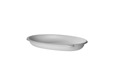 Sugarcane Oval Tray White 24oz 710ml 300/Ctn