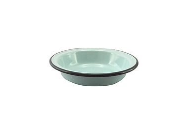 Falcon Enamelware Deep Pie Dish Duck Egg 14cm 12/Pkt