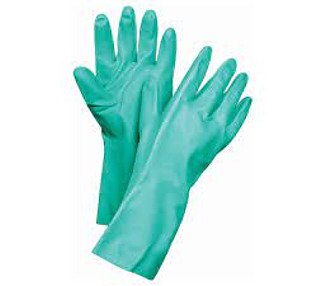 Sabco Glove Nitrile Chemical Resistant Medium 12/Pkt