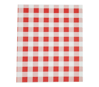 Greaseproof Paper Red 400 x 300mm 200/Pkt