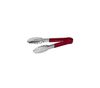 Tong Red Handle 30cm 12/Pkt