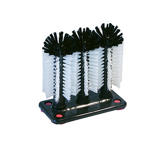 Triple Glass Washing Brush