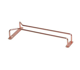 Copper Single Row Glass Hanger 250mm