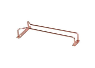 Copper Single Row Glass Hanger 250mm