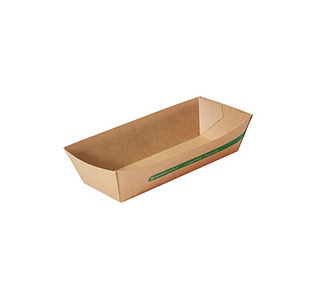 Planet Tray PLA Lined Hot Dog Tray 750/Ctn