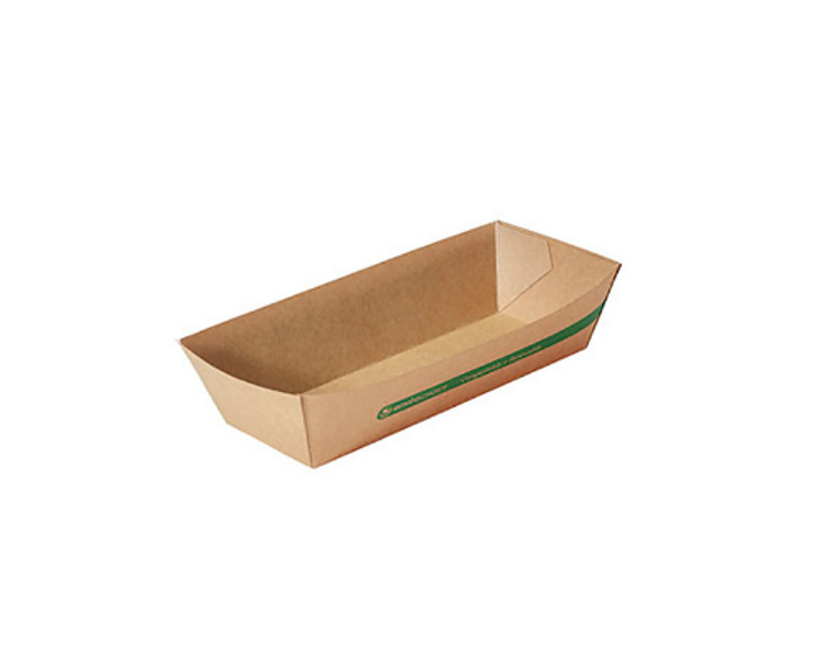 Planet Tray PLA Lined Hot Dog Tray 750/Ctn