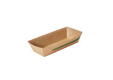 Planet Tray PLA Lined Hot Dog Tray 750/Ctn