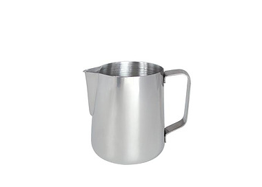 Stainless Steel Milk Frothing Jug 600ml 12/Pkt