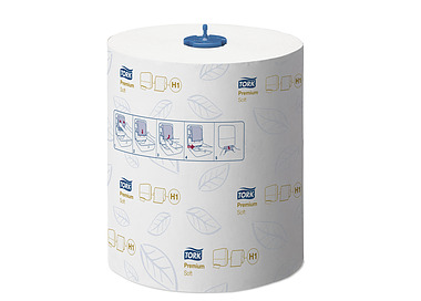 Tork Matic Soft Premium Roll Towel White 21cm x 100mtr 6Rolls/Ctn
