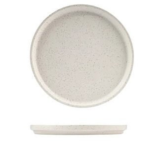Luzerne Dune Stackable Round Plate Shell 235mm 3/Pkt
